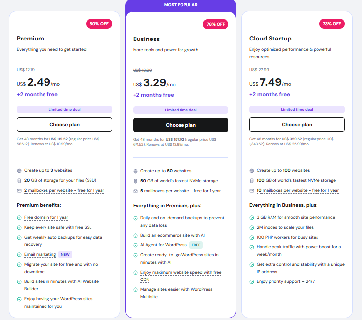 Image du produit hébergement web pas cher maroc